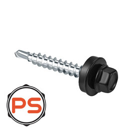 Dakpanplaatschroeven Verzinkt 4,8 x 35 100st.