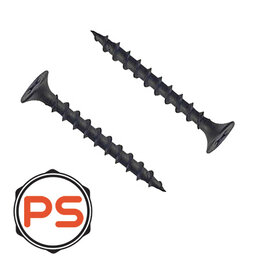 Gipsplaatschroeven Zwart Gefosfateerd 3,5 x 55 100st. (Grof)