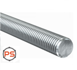 Draadeind M6 x 100 verzinkt 1st. Draadeind M6 x 100 verzinkt 1st.