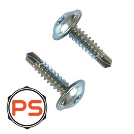 Plaatschroeven Verzinkt 4,2 x 25 200st. Torx DIN7504F