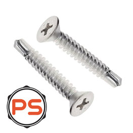 Plaatschroeven Verzinkt 4,2 x 32 200st. Philips Platkop DIN7504O