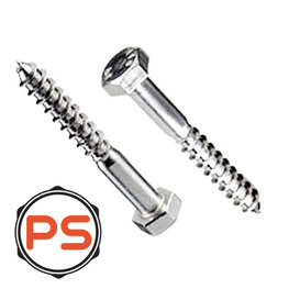 Houtdraadbouten Verzinkt 8 x 40 100st. Houtdraadbouten Verzinkt 8 x 40 100st.