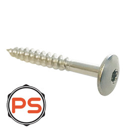 HPL Schroeven RVS onbehandeld 4,8 x 32 100st