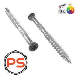 Potdekselschroeven RVS 5,0 x 60 Zwart 100st.